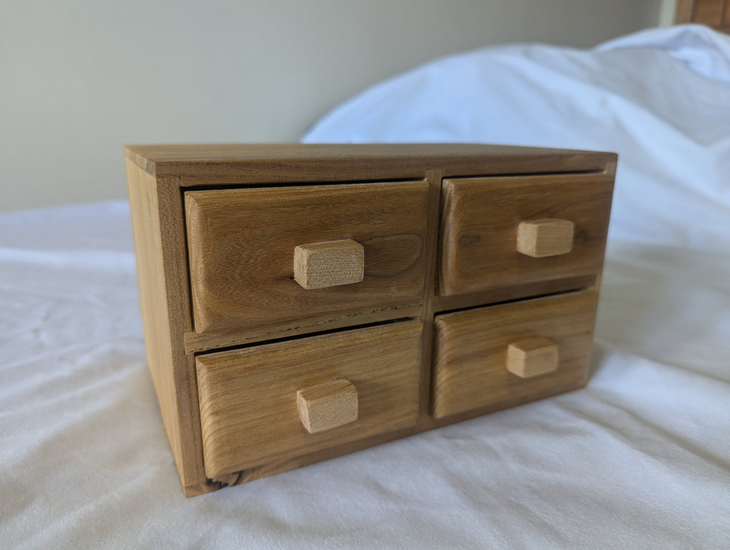 Medium Pecan Drawer Box