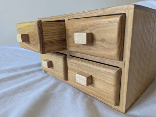 Medium Pecan Drawer Box