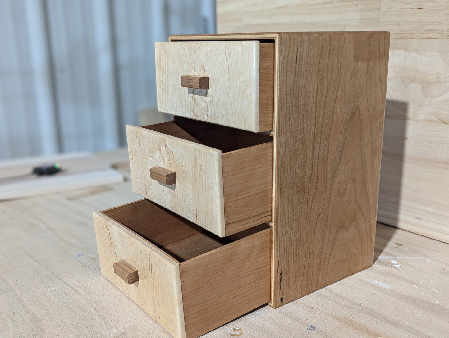 3 Drawer Keepsake Box